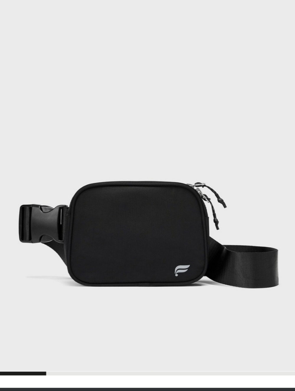 Fabletics Black Crossbody Sling Bag - Picture 4 of 5